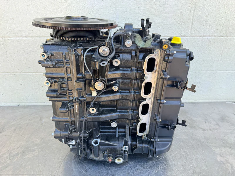 896499A07 Mercury Verado 135 150 175 200 HP L4 Powerhead Crankcase Long Block Assembly - Image 3