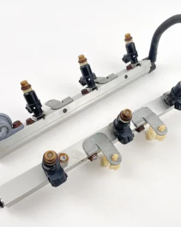 2007 Honda 225 HP 4 Stroke Outboard Fuel Injector Set W/ Rail 16450-ZY6-003 OEM