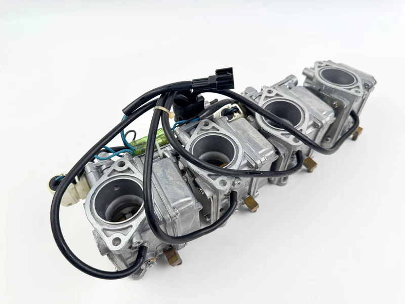 03-04 Yamaha 90HP 4 Stroke Outboard 1 2 3 4 Carburetor Set Of 4 - Good Condition - Image 21