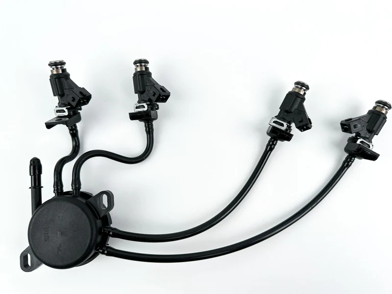 2004 Mercury 60HP EFI Fuel Injectors & TFI System - 892123002 879887T - Image 3