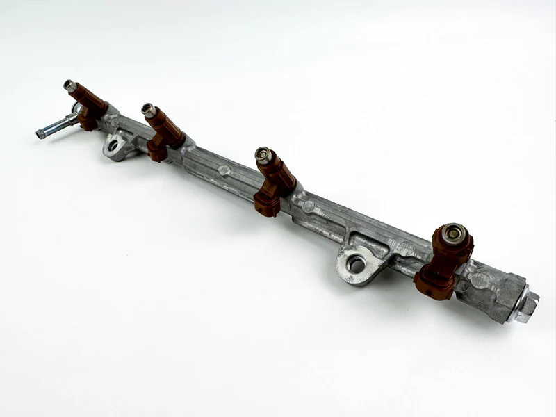 2016 Suzuki 175 HP 4 Stroke Outboard Fuel Injector Set W/ Rail 15710-96J00 Tested