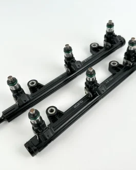 2019 Yamaha 250 HP 4 Stroke Outboard Fuel Injector Set W/ Rail 6CB-13161-10-00 OEM