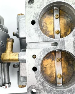 1988 Yamaha 130 HP 2 Stroke Outboard Carburetor Set 6L1-14301-01-00 Cleaned