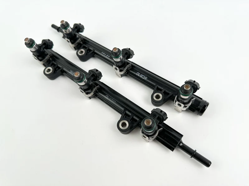 2019 Yamaha 250 HP 4 Stroke Outboard Fuel Injector Set W/ Rail 6CB-13161-10-00 OEM - Image 10