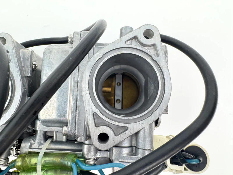 03-04 Yamaha 90HP 4 Stroke Outboard 1 2 3 4 Carburetor Set Of 4 - Good Condition - Image 10