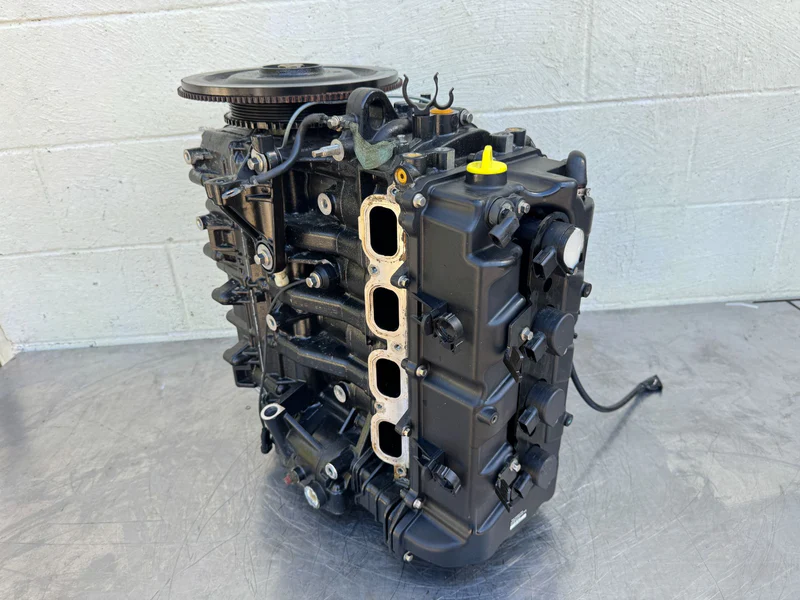 896499A07 Mercury Verado 135 150 175 200 HP L4 Powerhead Crankcase Long Block Assembly - Image 11