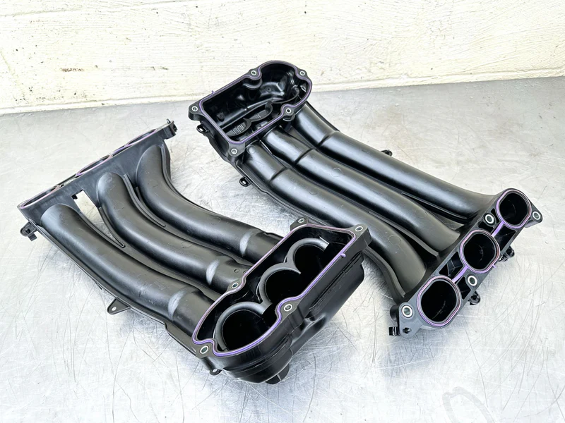 2019 Yamaha 250 HP 4 Stroke Outboard Intake Manifolds Manifold Set 6CE-13641-00-00 - Image 3