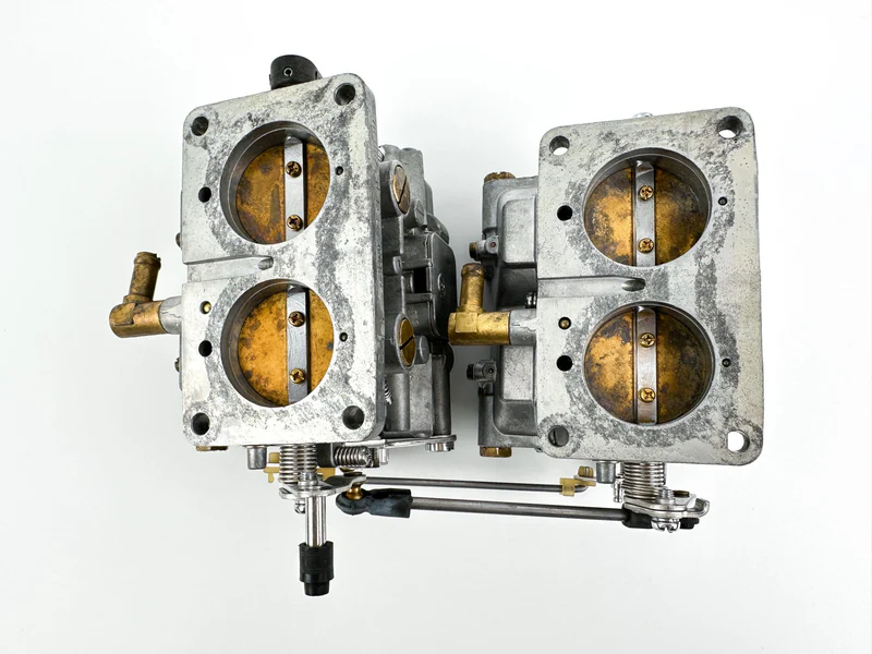 1988 Yamaha 130 HP 2 Stroke Outboard Carburetor Set 6L1-14301-01-00 Cleaned - Image 7