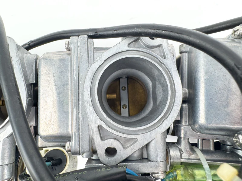 03-04 Yamaha 90HP 4 Stroke Outboard 1 2 3 4 Carburetor Set Of 4 - Good Condition - Image 22