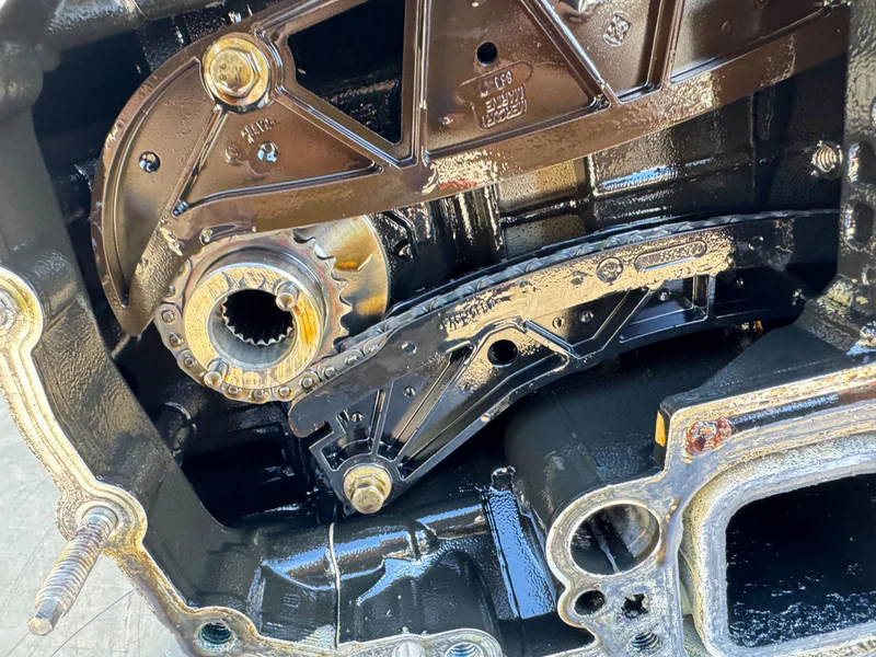 896499A07 Mercury Verado 135 150 175 200 HP L4 Powerhead Crankcase Long Block Assembly - Image 9