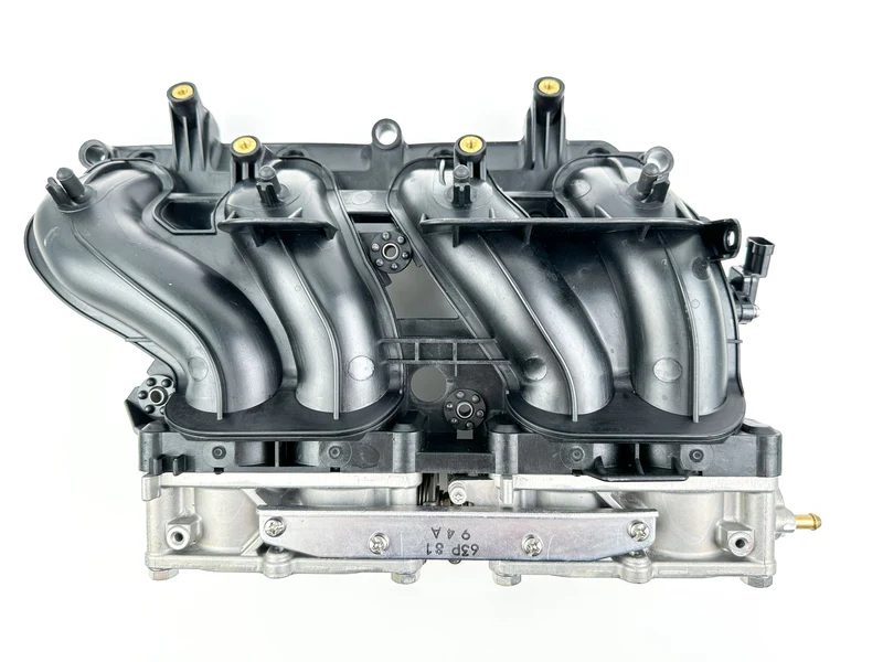 2019 Yamaha 150 HP 4 Stroke Outboard Intake Manifold & Throttle Body 63P-13751-20-00 OEM - Image 10