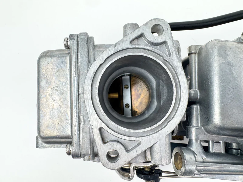 03-04 Yamaha 90HP 4 Stroke Outboard 1 2 3 4 Carburetor Set Of 4 - Good Condition - Image 5