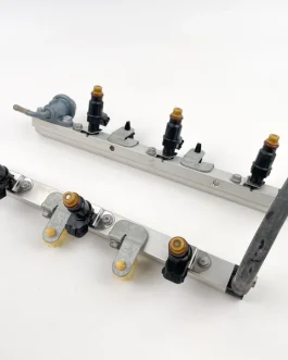 2003 Honda 200 HP 4 Stroke Outboard Fuel Injector Set W/ Rail 16450-ZY3-013 OEM