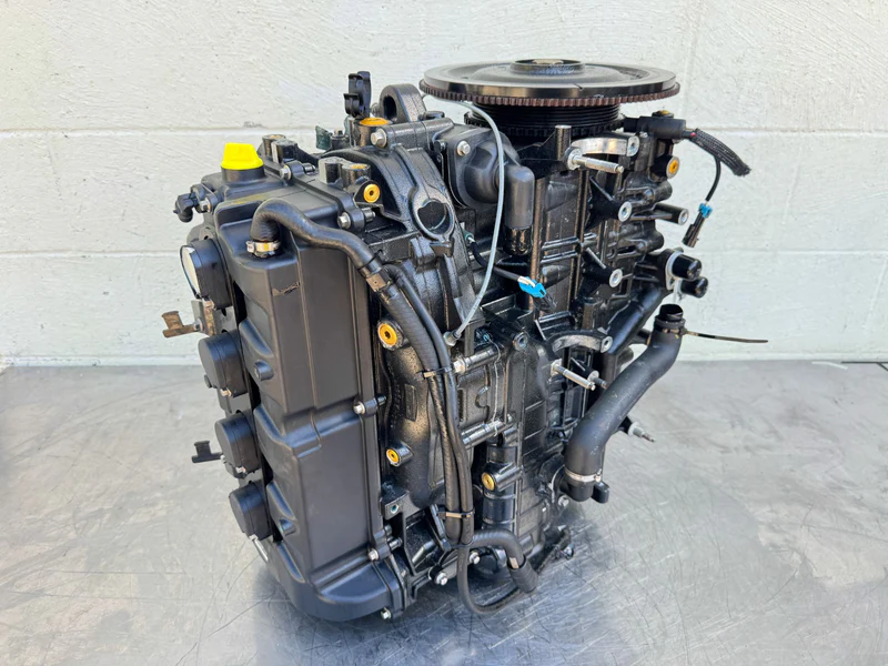 896499A07 Mercury Verado 135 150 175 200 HP L4 Powerhead Crankcase Long Block Assembly - Image 12