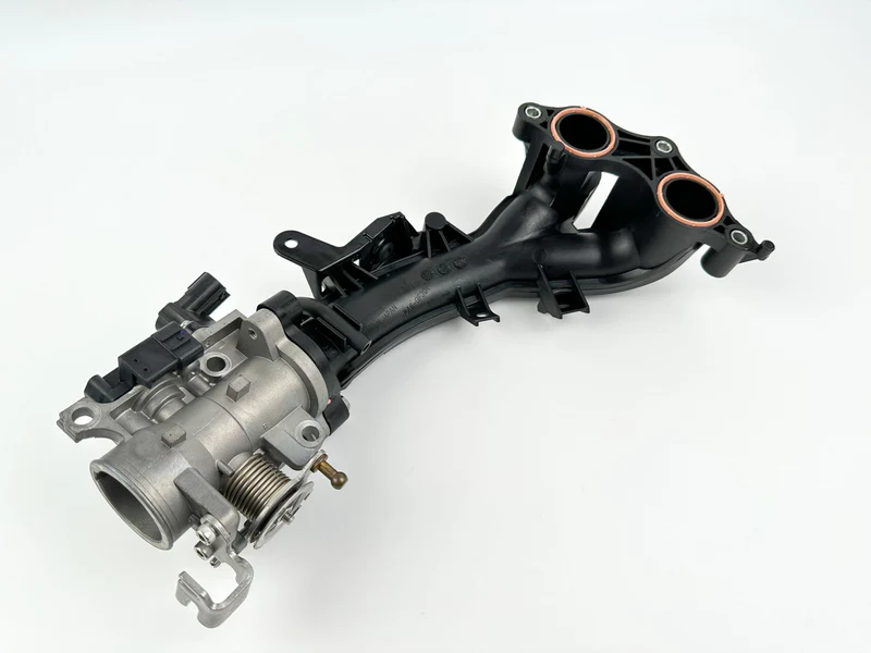 2018 Yamaha 25 HP 4 Stroke Outboard Intake Manifold & Throttle Body 6FM-14200-00-00 OEM - Image 4