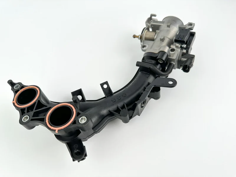 2018 Yamaha 25 HP 4 Stroke Outboard Intake Manifold & Throttle Body 6FM-14200-00-00 OEM - Image 3