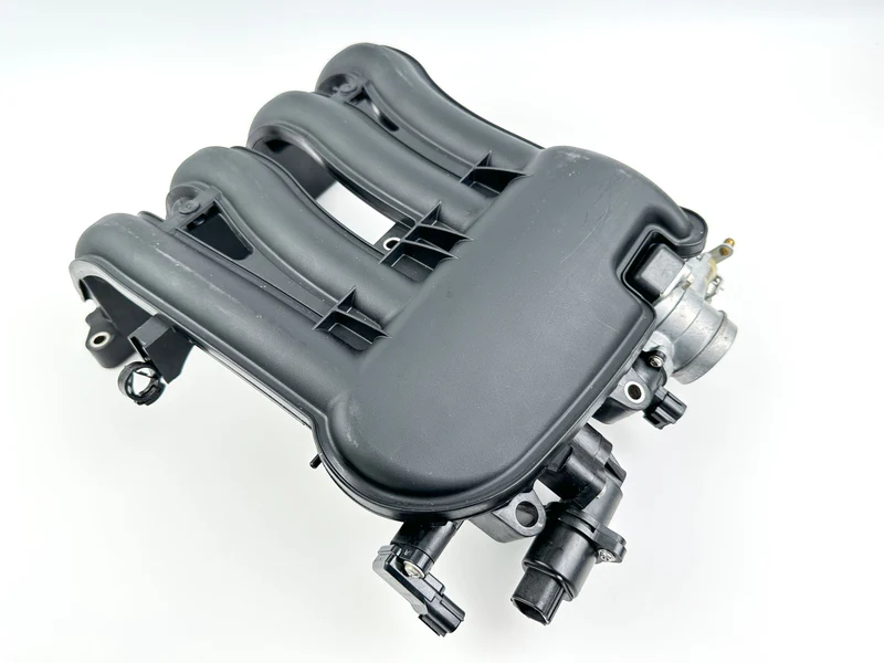 2007 Yamaha 90 HP 4 Stroke Outboard Intake Manifold & Throttle Body 6D8-13641-00-00 OEM - Image 17