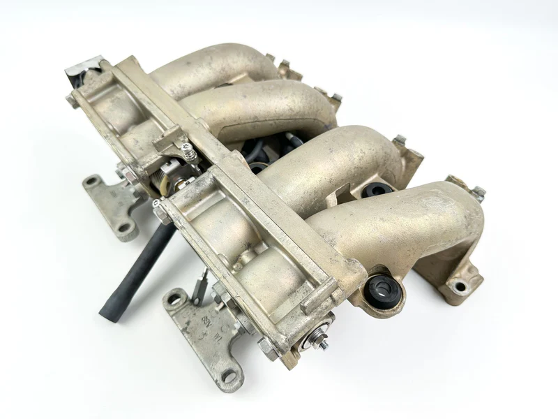 2004 Yamaha 115 HP 4 Stroke Outboard Intake Manifold & Throttle Body 68V-14200-03-00 OEM - Image 18