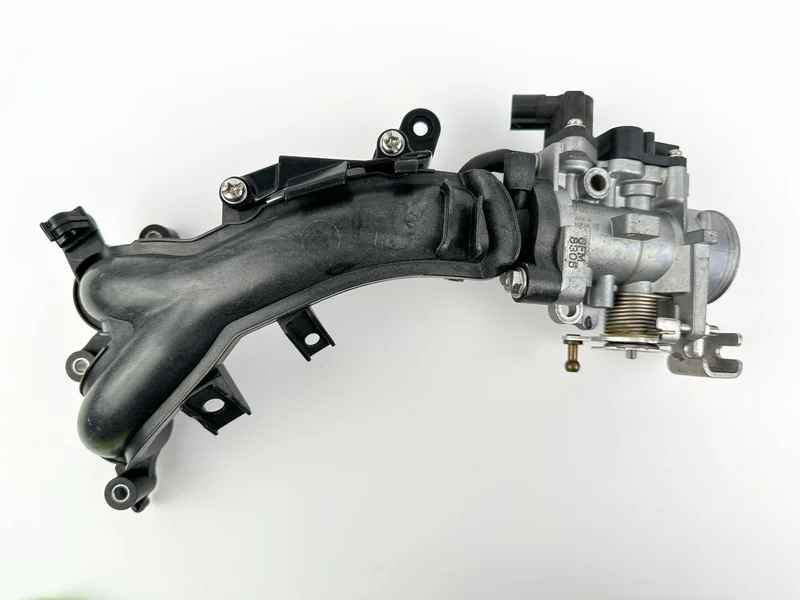 2018 Yamaha 25 HP 4 Stroke Outboard Intake Manifold & Throttle Body 6FM-14200-00-00 OEM - Image 9