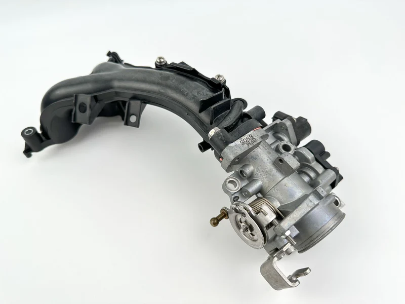 2018 Yamaha 25 HP 4 Stroke Outboard Intake Manifold & Throttle Body 6FM-14200-00-00 OEM - Image 14