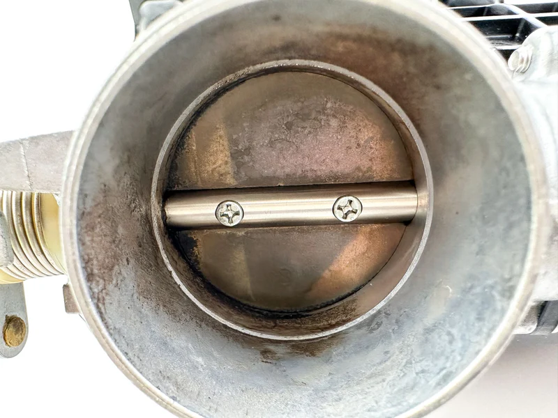 2007 Yamaha 90 HP 4 Stroke Outboard Intake Manifold & Throttle Body 6D8-13641-00-00 OEM - Image 6