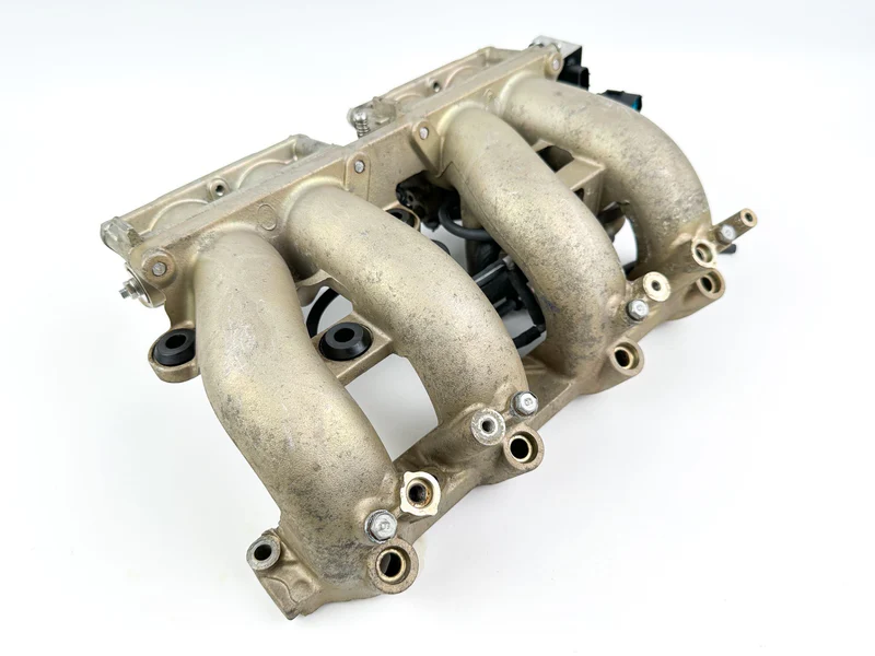 2004 Yamaha 115 HP 4 Stroke Outboard Intake Manifold & Throttle Body 68V-14200-03-00 OEM - Image 15