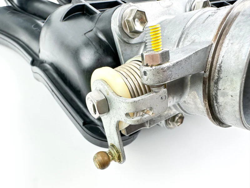 2007 Yamaha 90 HP 4 Stroke Outboard Intake Manifold & Throttle Body 6D8-13641-00-00 OEM - Image 12