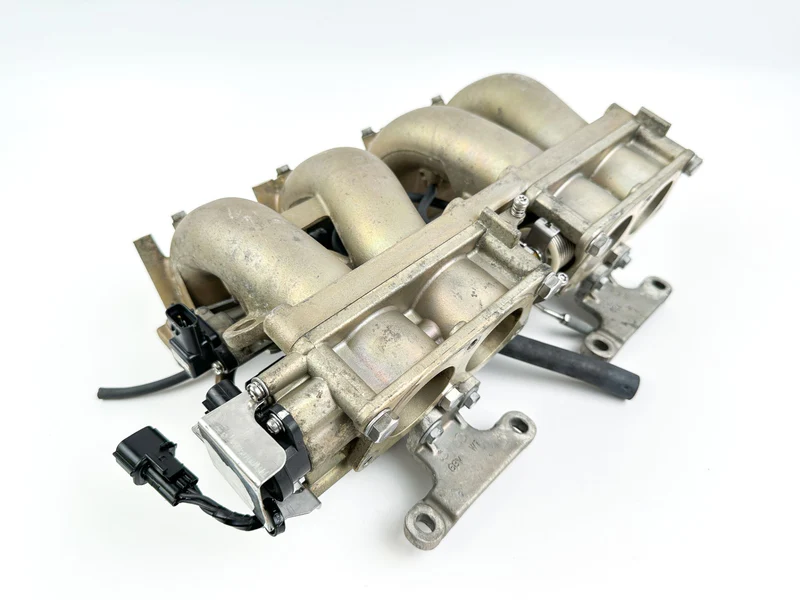 2004 Yamaha 115 HP 4 Stroke Outboard Intake Manifold & Throttle Body 68V-14200-03-00 OEM - Image 17