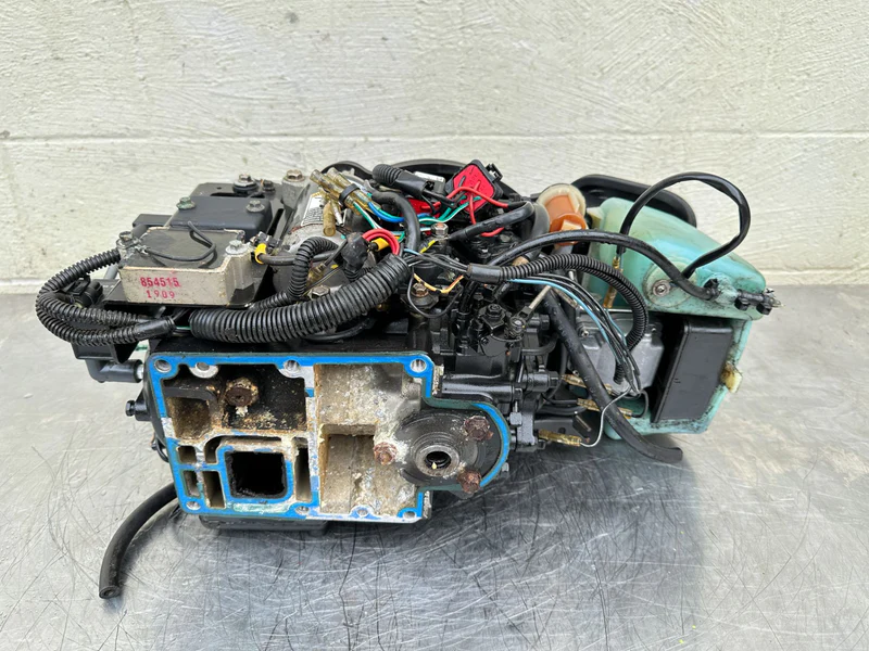 2000 Mercury 30 HP 2 Stroke Outboard Powerhead - Tested - Ready To Install - Image 2